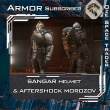 Load image into Gallery viewer, Equipment - Sangar Helmet &amp; Morozov Armor Selection