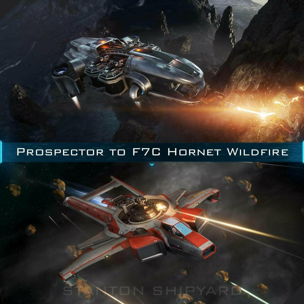 Upgrade - Prospector to F7C Hornet Wildfire