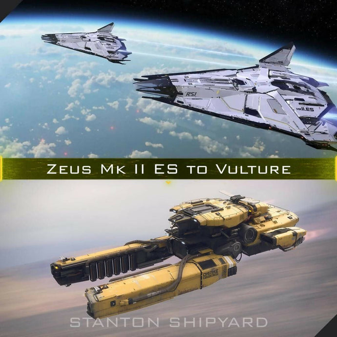 Upgrade - Zeus Mk II ES to Vulture + 12 Months Insurance