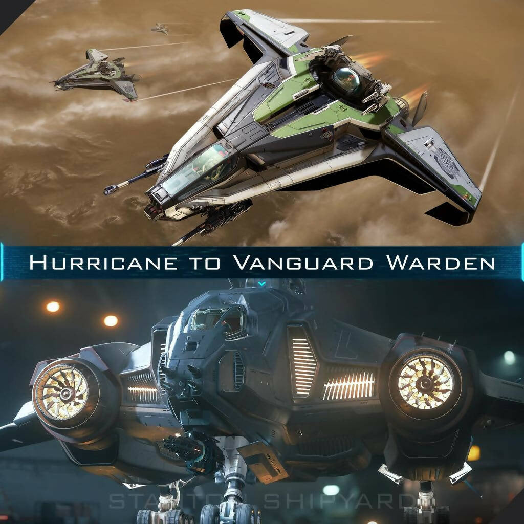 Upgrade - Hurricane to Vanguard Warden