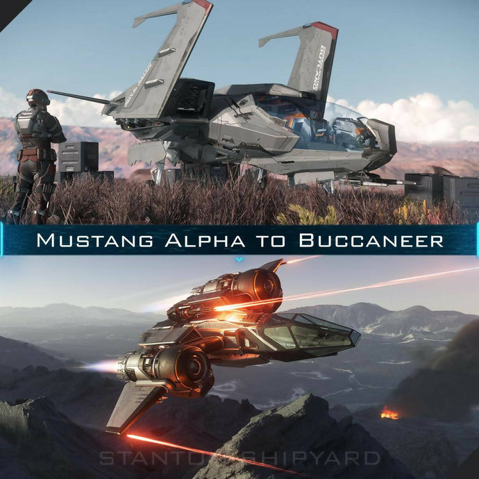 Upgrade - Mustang Alpha to Buccaneer