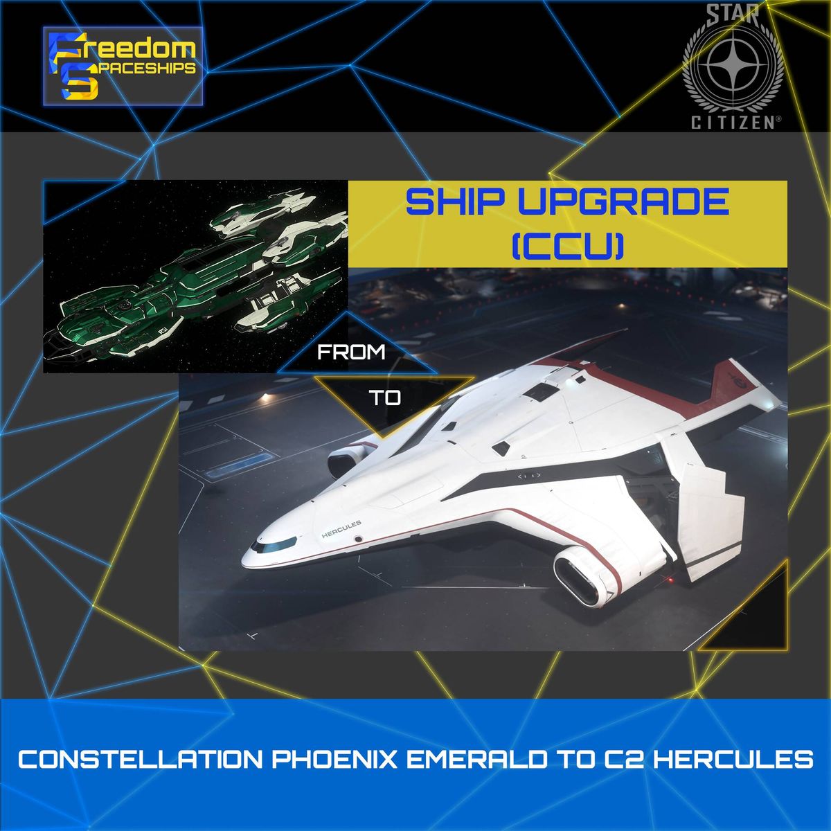 Upgrade Constellation Andromeda To Eclipse – Star Citizen PC – CIG Cloud Imperium – Neuf