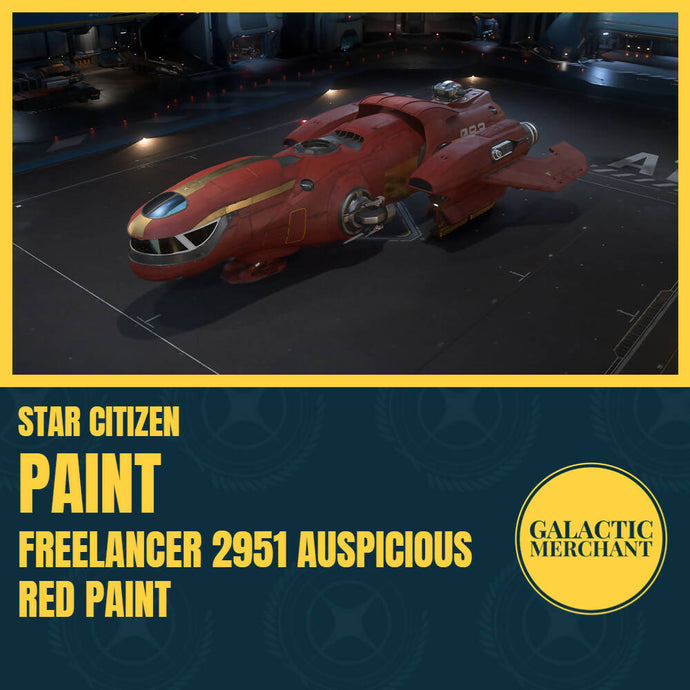 Freelancer - 2951 Auspicious Red Paint - New Year Red Festival
