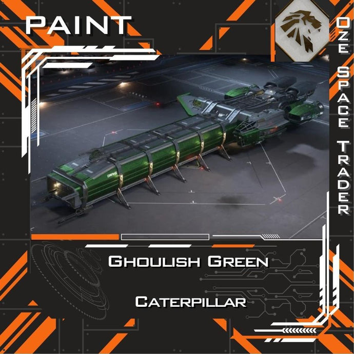 Paints - Caterpillar Ghoulish Green