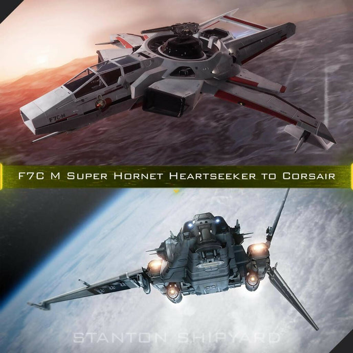 Upgrade - F7C-M Super Hornet Heartseeker to Corsair + 24 Months Insurance