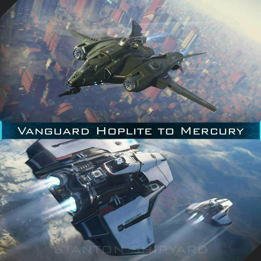 Upgrade - Vanguard Hoplite to Mercury Star Runner (MSR) | Space Foundry Marketplace.