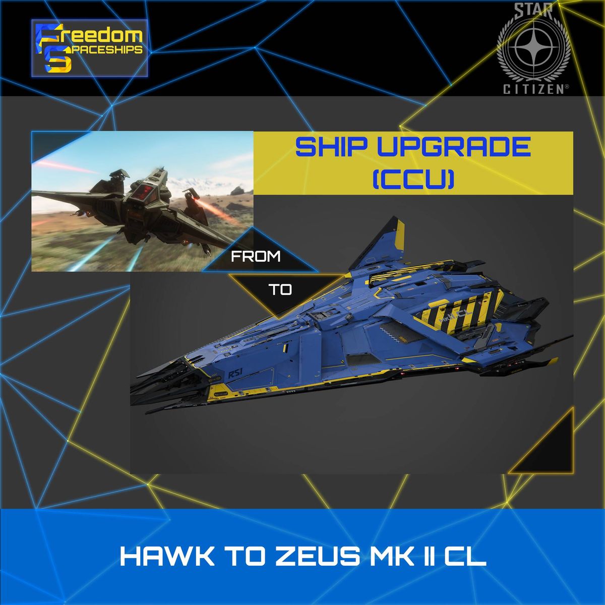 Upgrade - Hawk to Zeus MK II CL