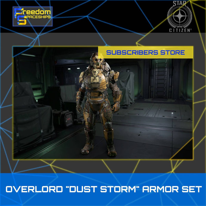 Subscribers Store - Overlord Dust Storm Armor Set