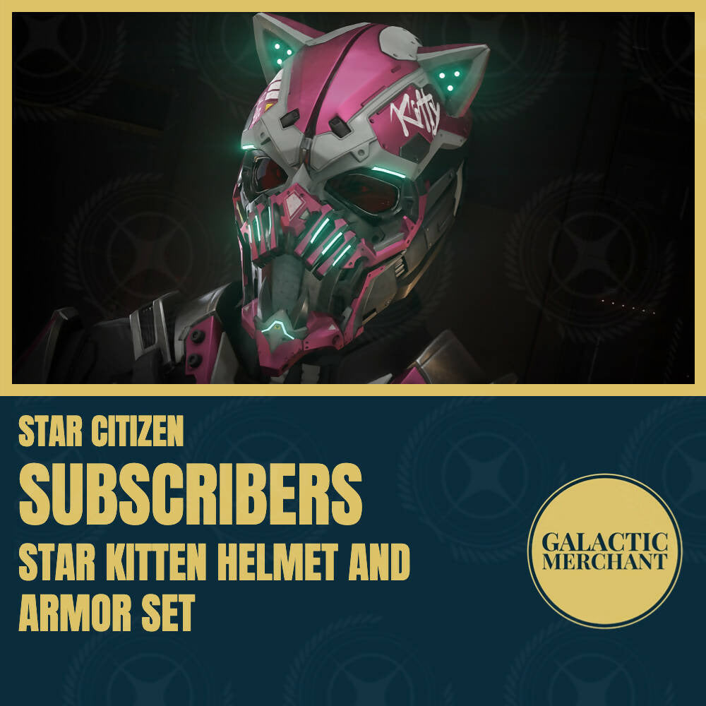 SUBSCRIBERS - Star Kitten Helmet and Armor Set