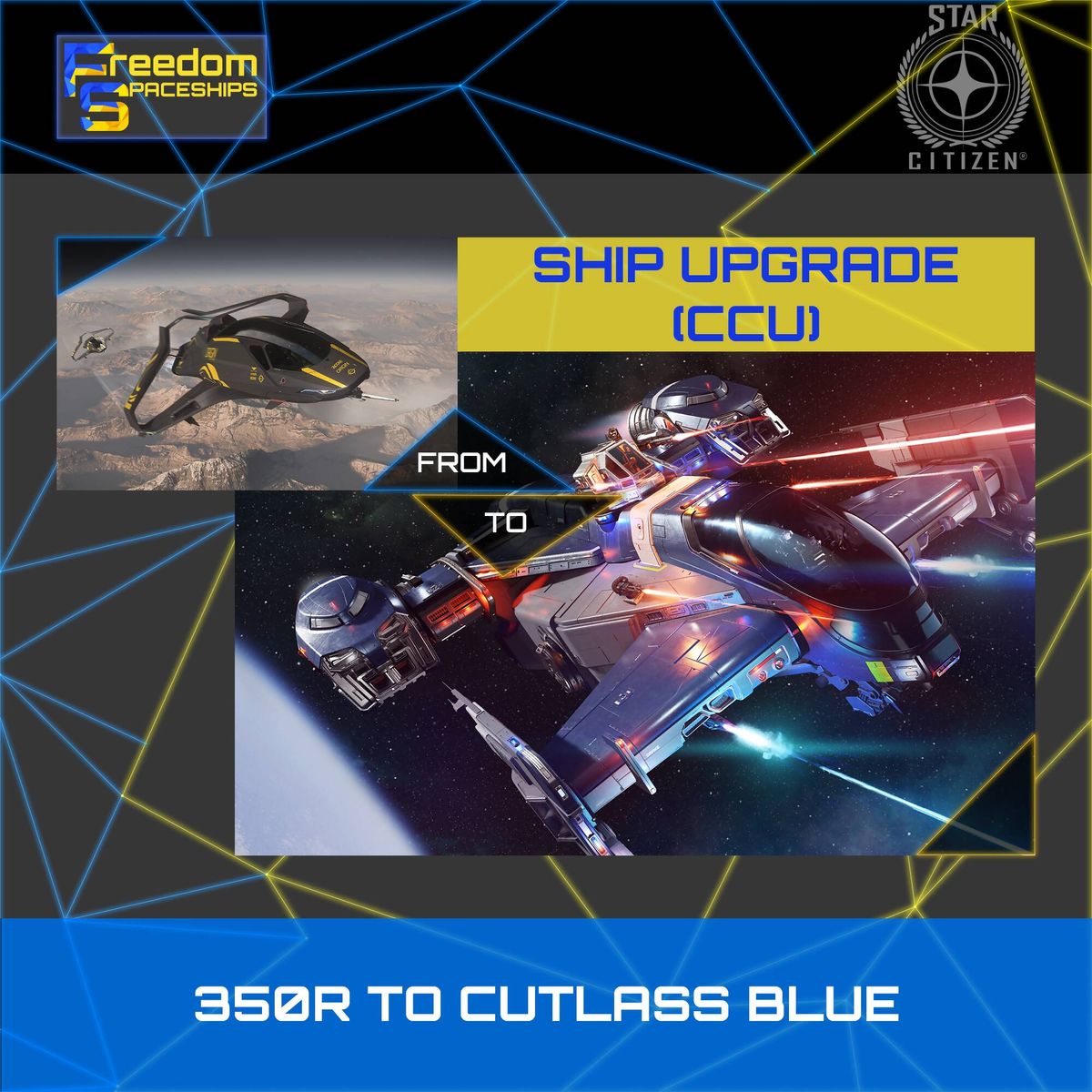 Upgrade - 350R to Cutlass Blue