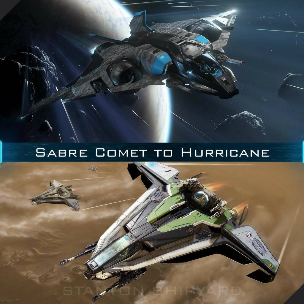 Upgrade - Sabre Comet to Hurricane