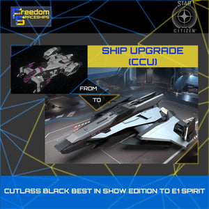 Upgrade - Cutlass Black Best In Show Edition to E1 Spirit