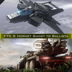 Upgrade - F7C-S Hornet Ghost to Ballista + 10 Year Insur