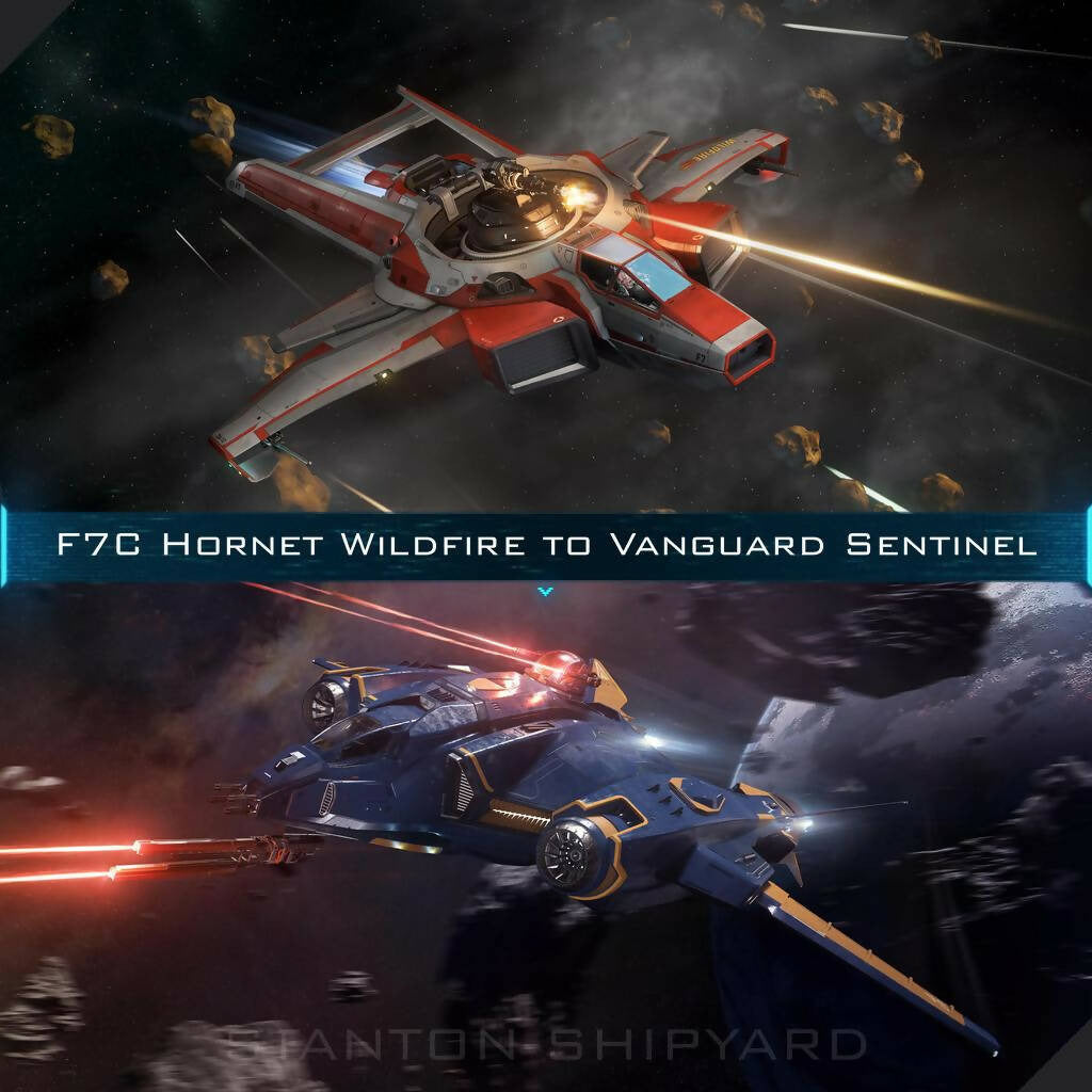 Upgrade - F7C Hornet Wildfire to Vanguard Sentinel