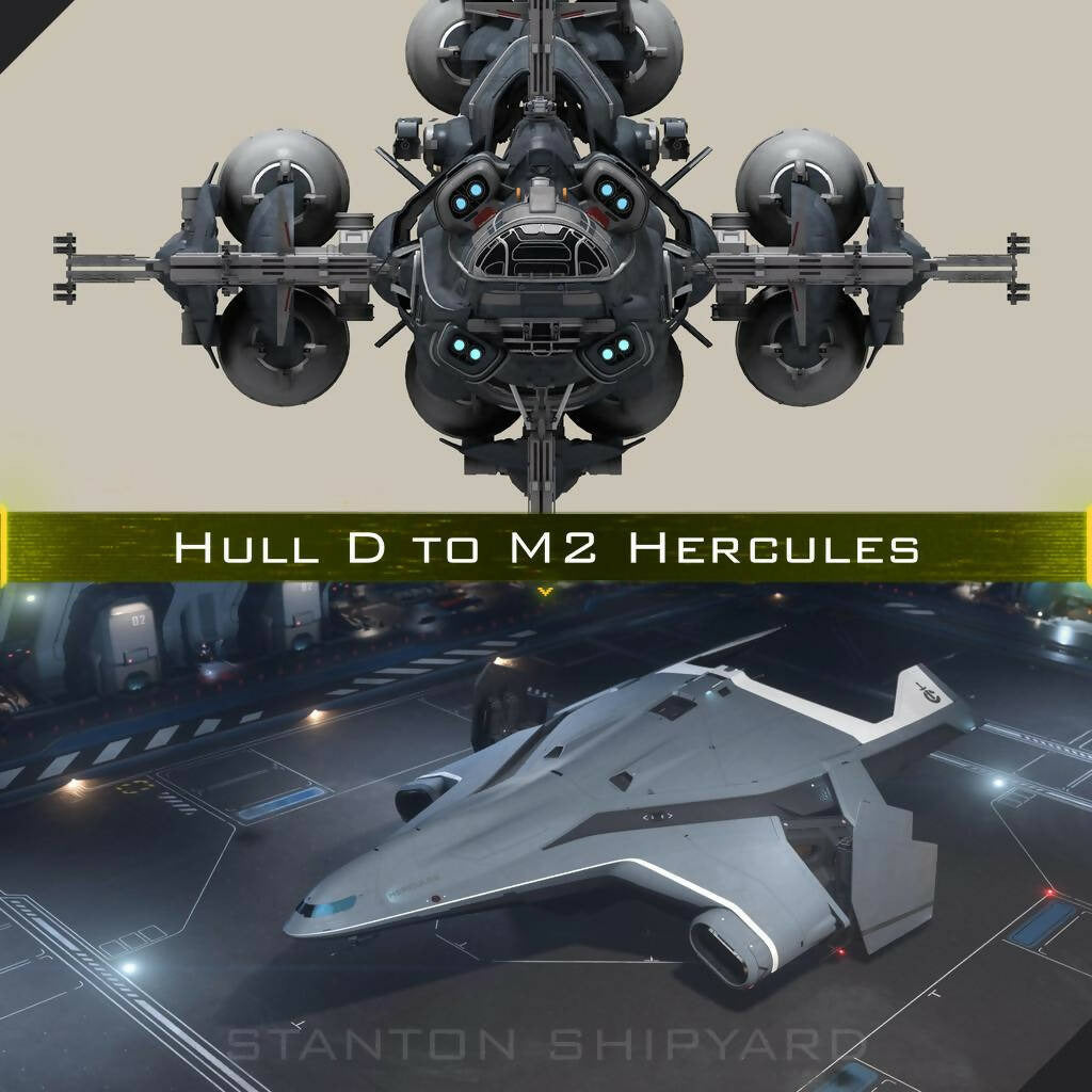 Upgrade - Hull D to M2 Hercules + 12 Months Insurance