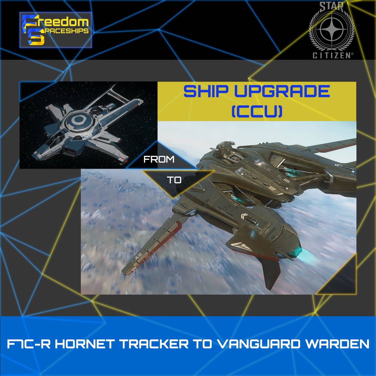 Upgrade - F7C-R Hornet Tracker to Vanguard Warden