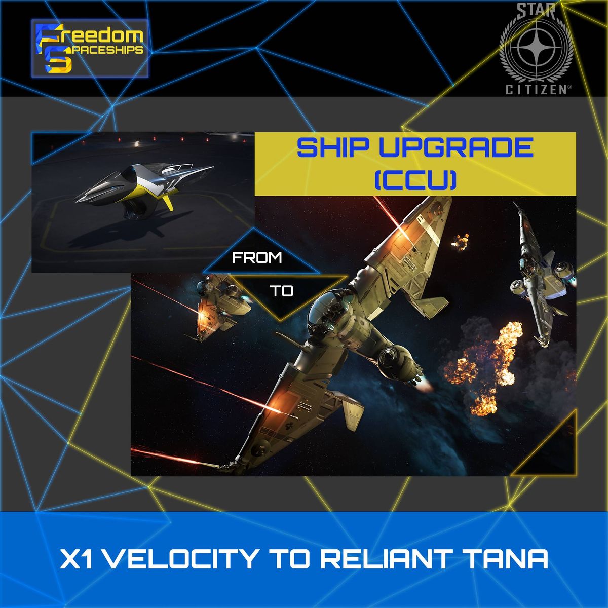 Upgrade - X1 Velocity to Reliant Tana