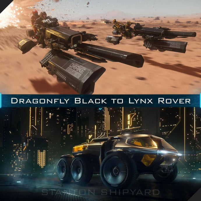 Upgrade - Dragonfly Black to Lynx Rover