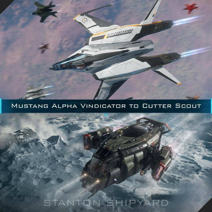 Upgrade - Mustang Alpha Vindicator to Cutter Scout