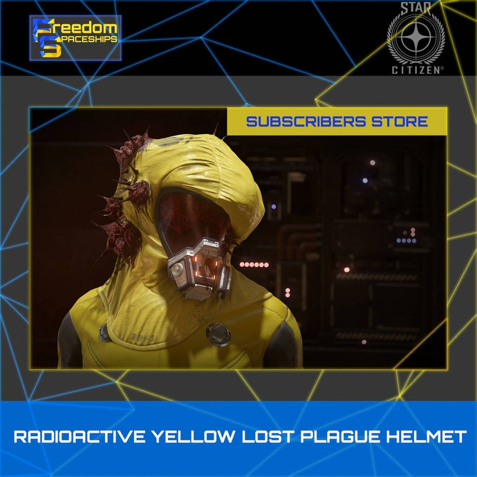 Subscribers Store - Radioactive Yellow Lost Plague Helmet