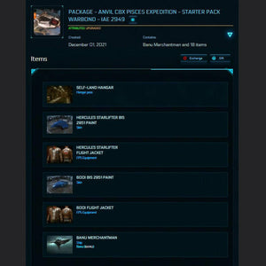 BANU MERCHANTMAN with Game package and LTI | Space Foundry Marketplace.