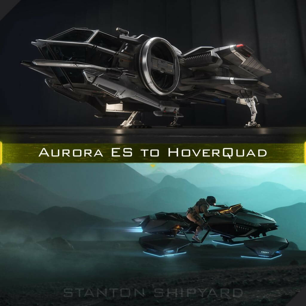 Upgrade - Aurora ES to Hoverquad + 12 Months Insurance