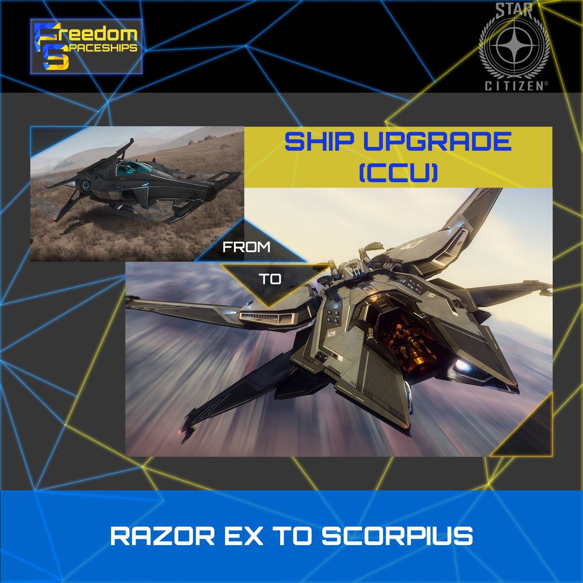 Upgrade - Razor EX to Scorpius