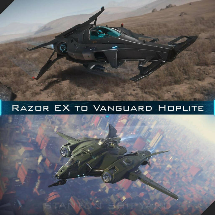 Upgrade - Razor EX to Vanguard Hoplite