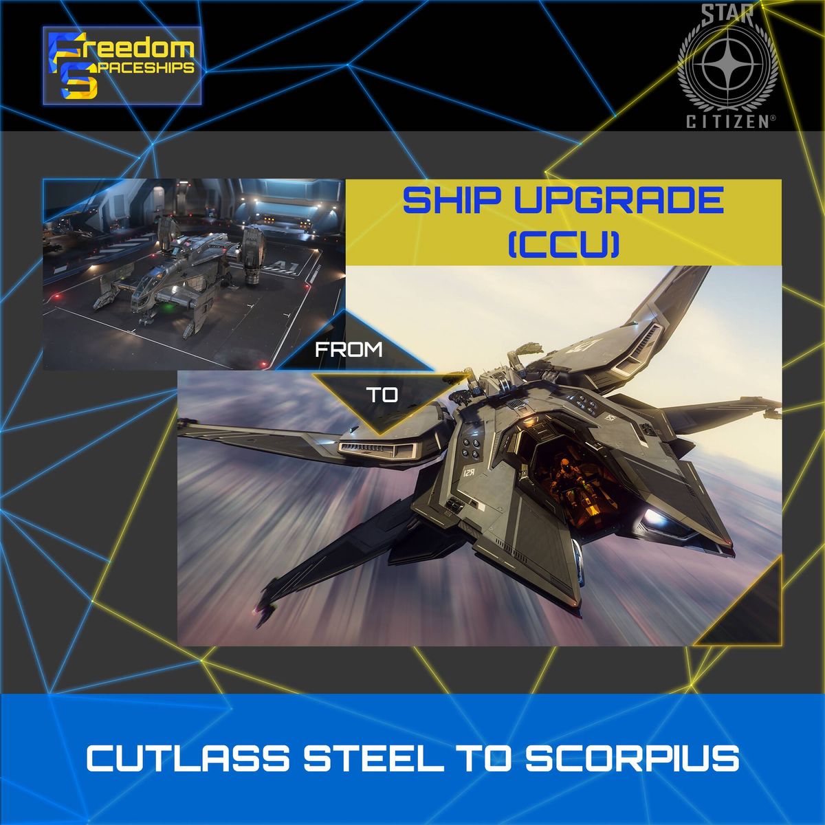 Upgrade - Cutlass Steel to Scorpius