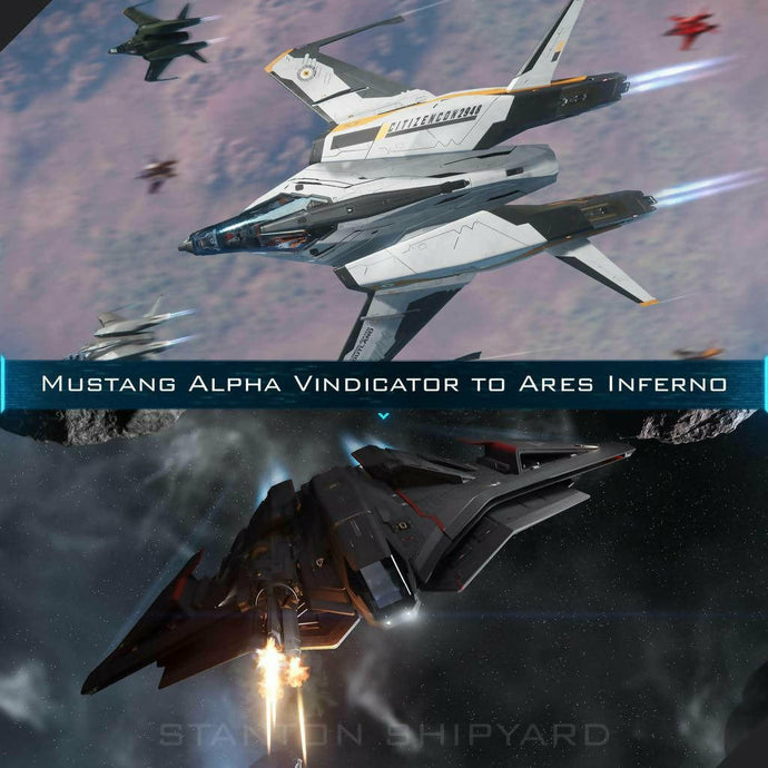 Upgrade - Mustang Alpha Vindicator to Ares Inferno
