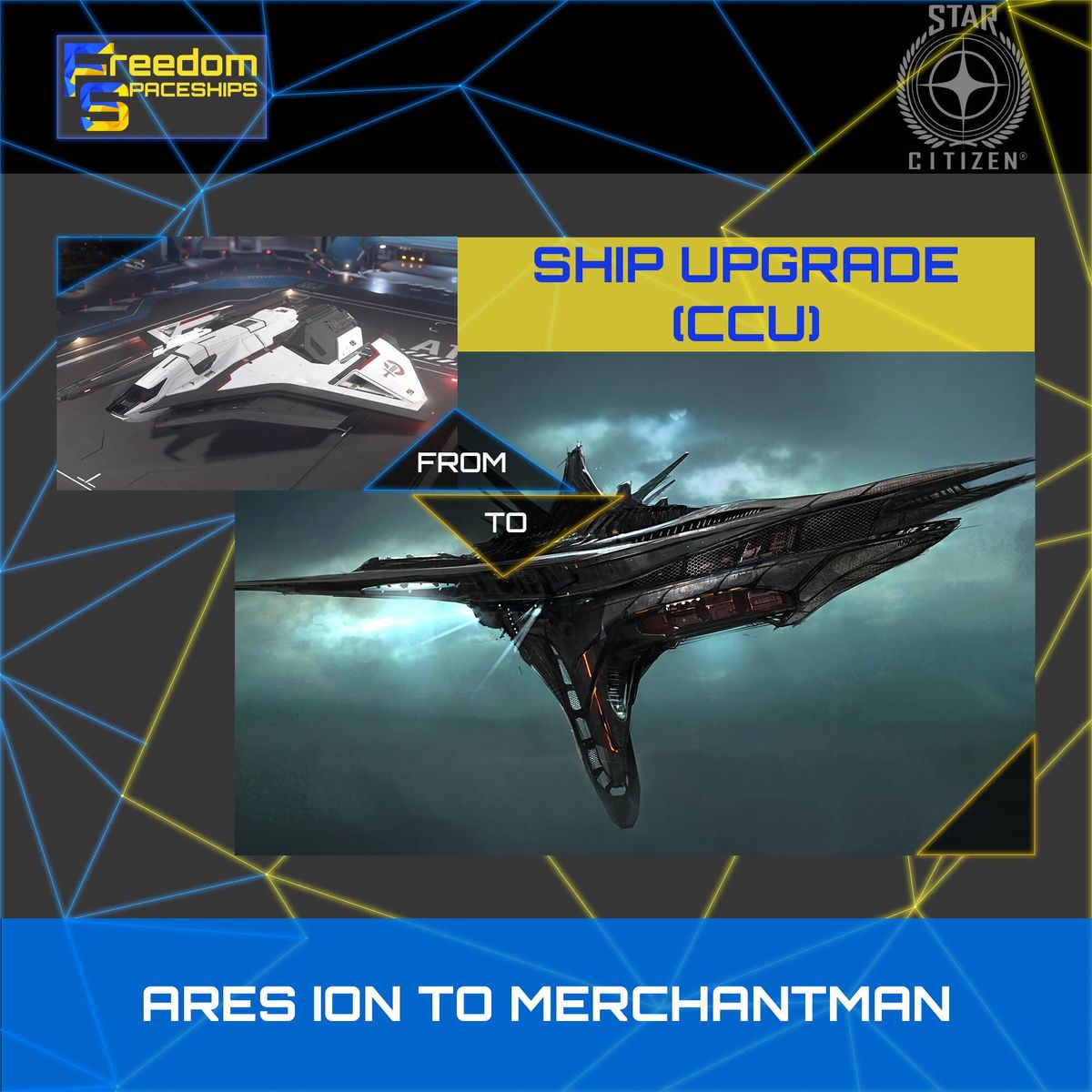 Upgrade - Ares Ion to Merchantman