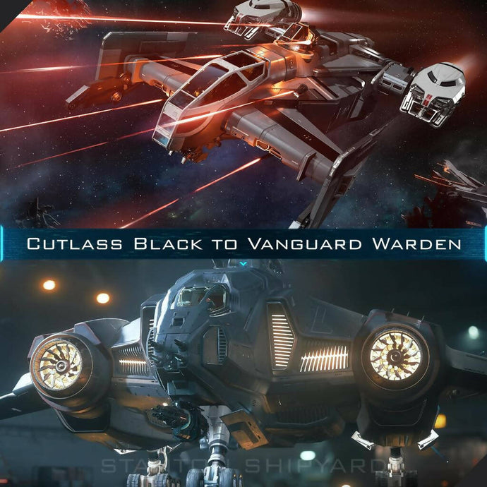 Upgrade - Cutlass Black to Vanguard Warden