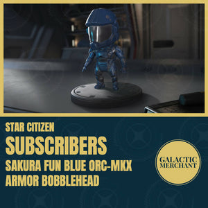 SUBSCRIBERS - Sakura Fun Blue Orc-Mkx Armor Bobblehead