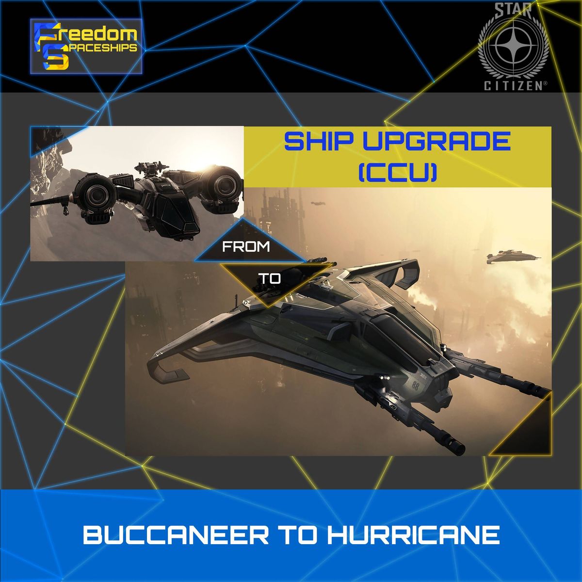 Upgrade - Buccaneer to Hurricane
