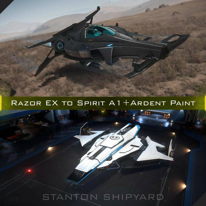 Upgrade - Razor EX to A1 Spirit + Ardent Paint