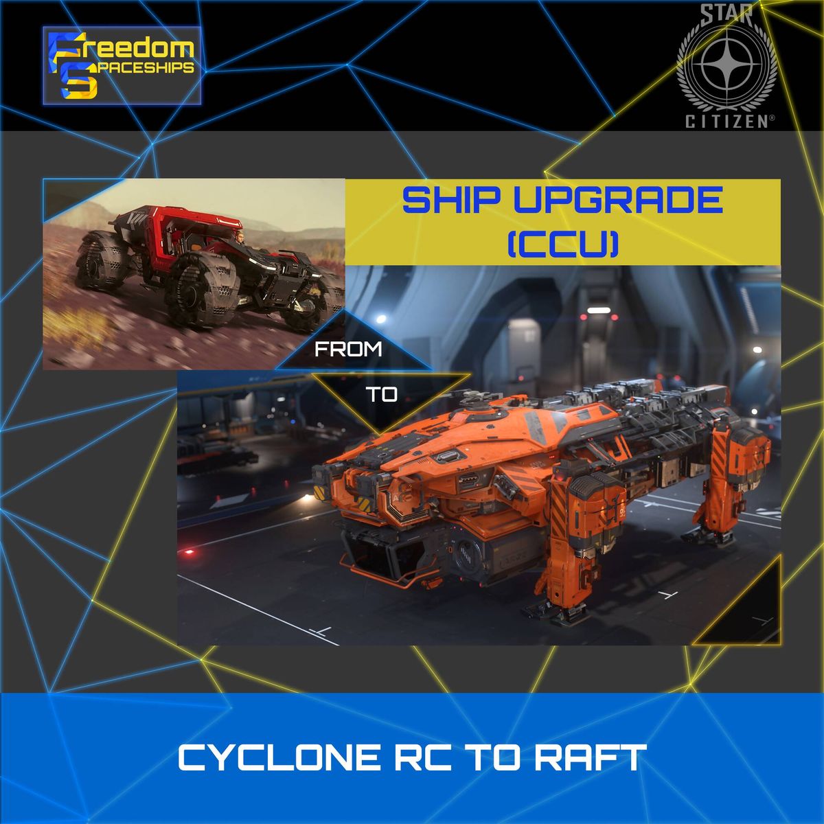 Space-Foundry.com: Upgrade - Cyclone RC to Raft