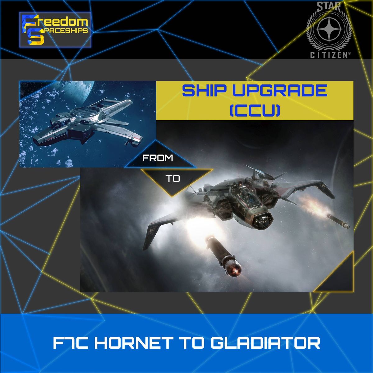 Upgrade - F7C Hornet to Gladiator
