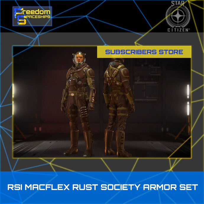Subscribers Store - RSI Macflex Rust Society Armor Set