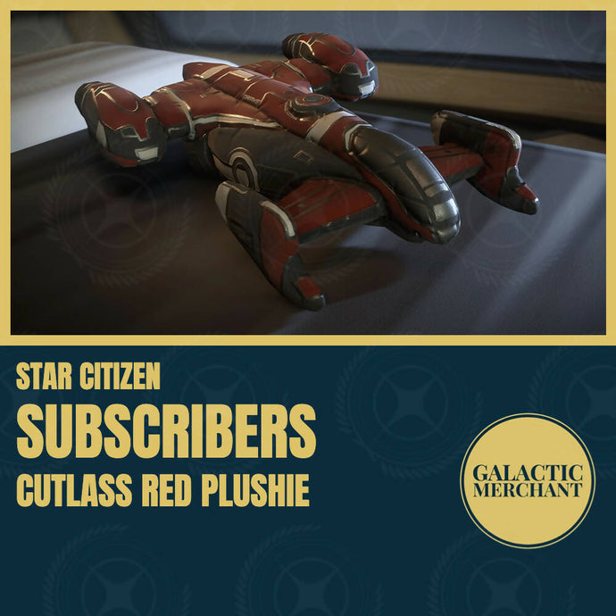SUBSCRIBERS - Cutlass Red Plushie