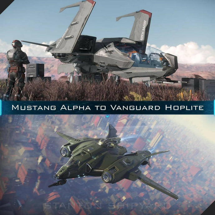 Upgrade - Mustang Alpha to Vanguard Hoplite
