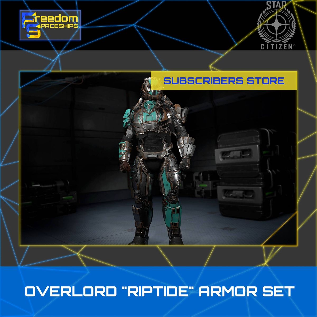 Subscribers Store - Overlord Riptide Armor Set
