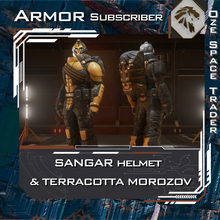 Load image into Gallery viewer, Equipment - Sangar Helmet &amp; Morozov Armor Selection