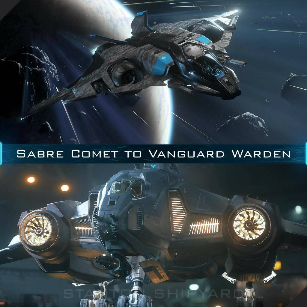 Upgrade - Sabre Comet to Vanguard Warden