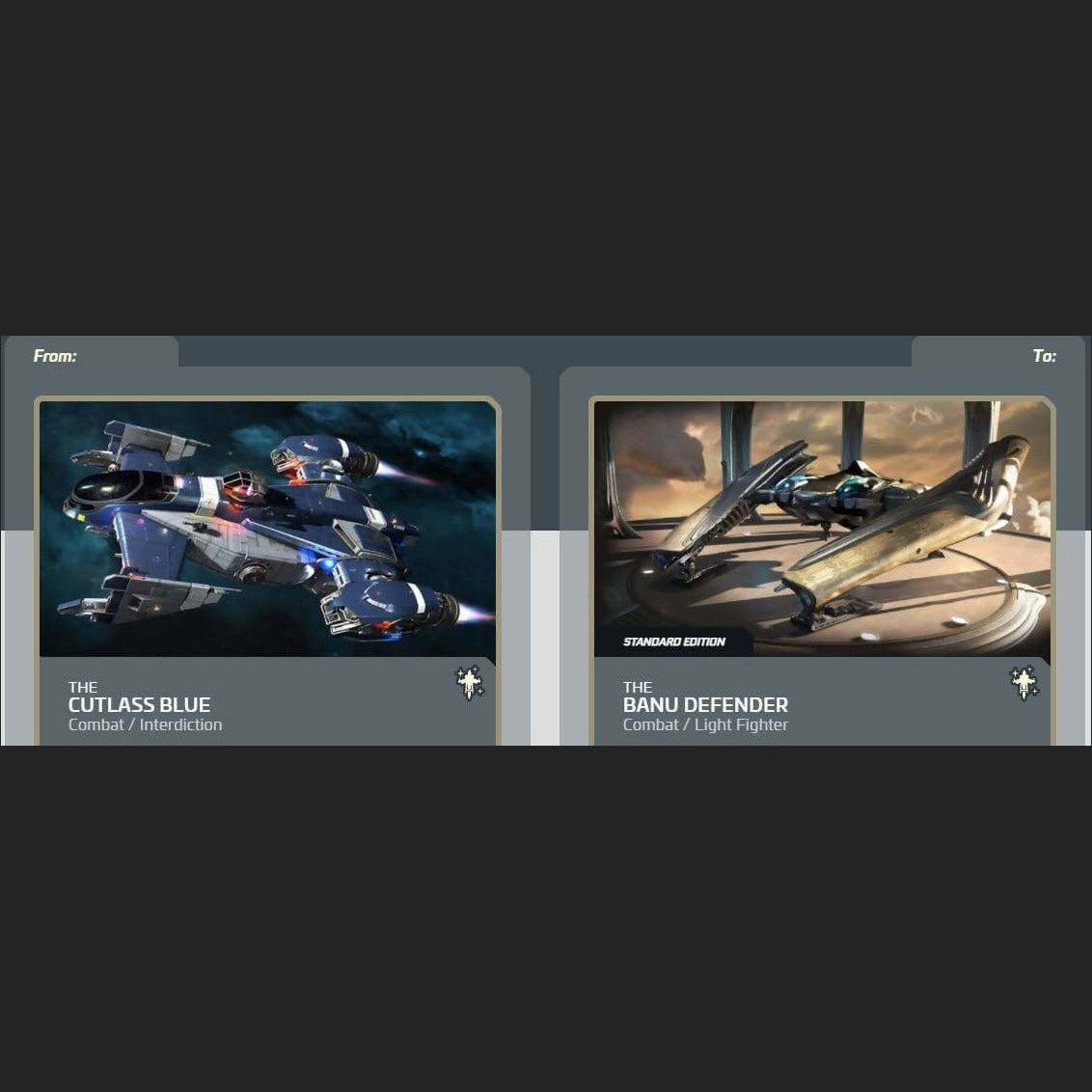 Cutlass Blue to Banu Defender Standard Edition | Space Foundry Marketplace.
