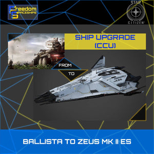 Upgrade - Ballista to Zeus MK II ES