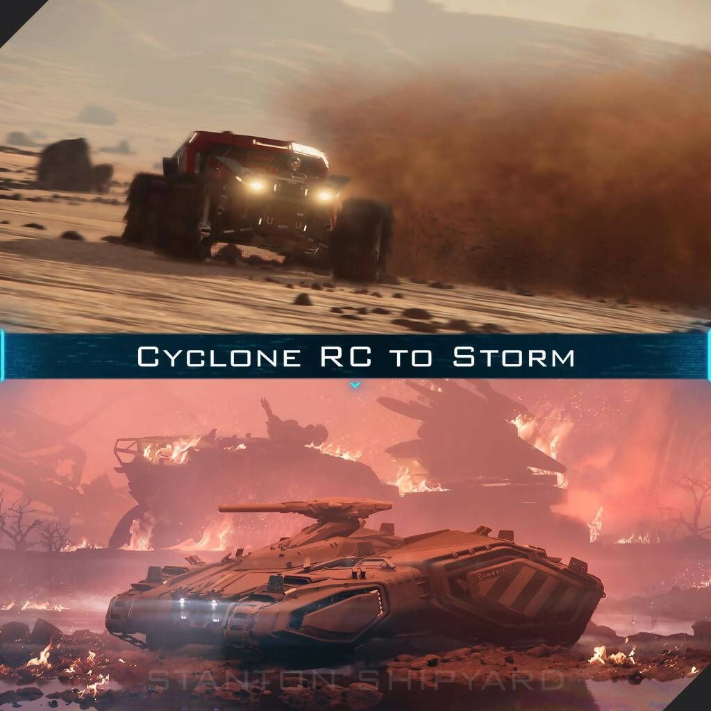 Upgrade - Cyclone RC to Storm