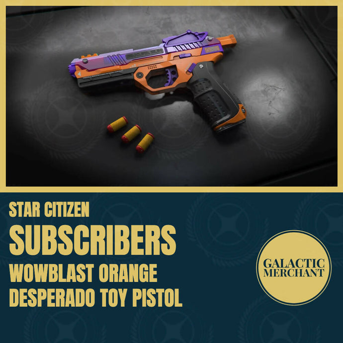 SUBSCRIBERS - Wowblast Orange Desperado Toy Pistol