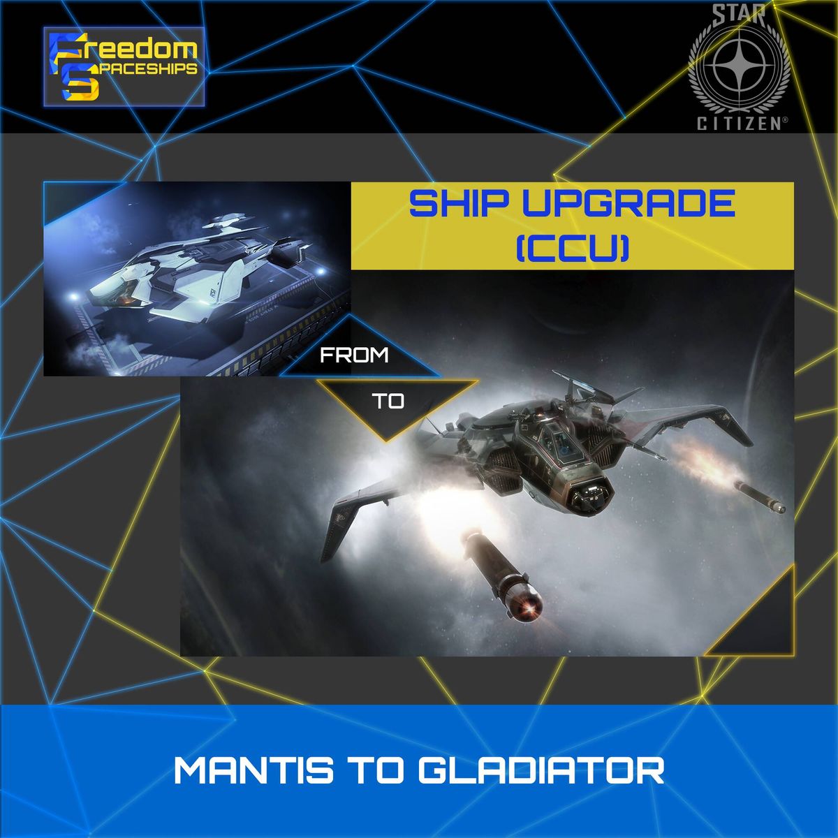 Space-Foundry.com: Upgrade - Mantis to Gladiator