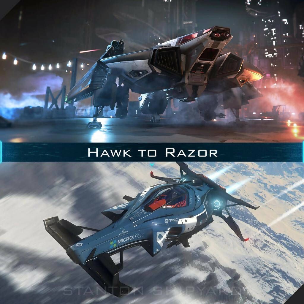 Upgrade - Hawk to Razor