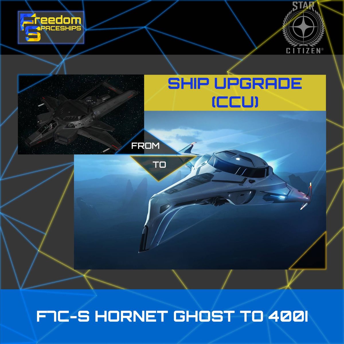 Upgrade - F7C-S Hornet Ghost to 400i